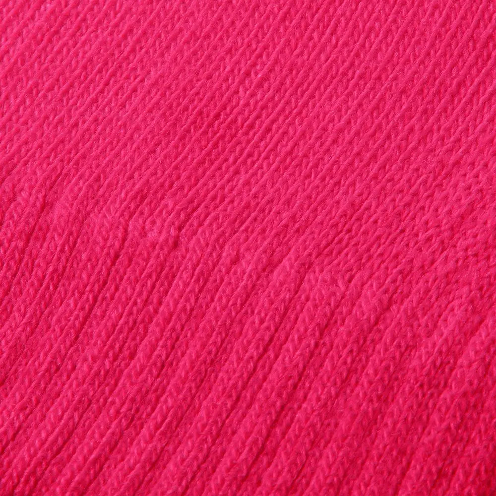 Mitaines laine Rose fluo OS