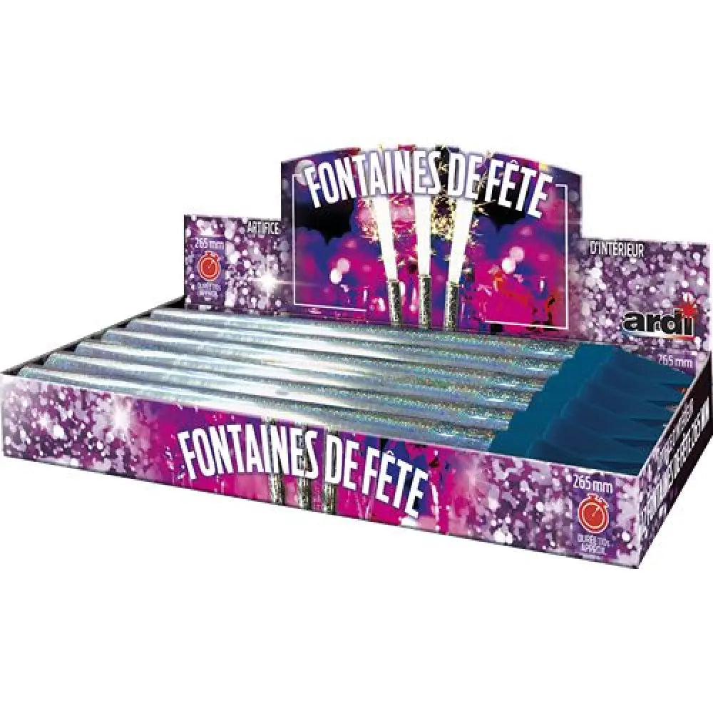 Boite de 12 Fontaines 265mm - 110 Secondes