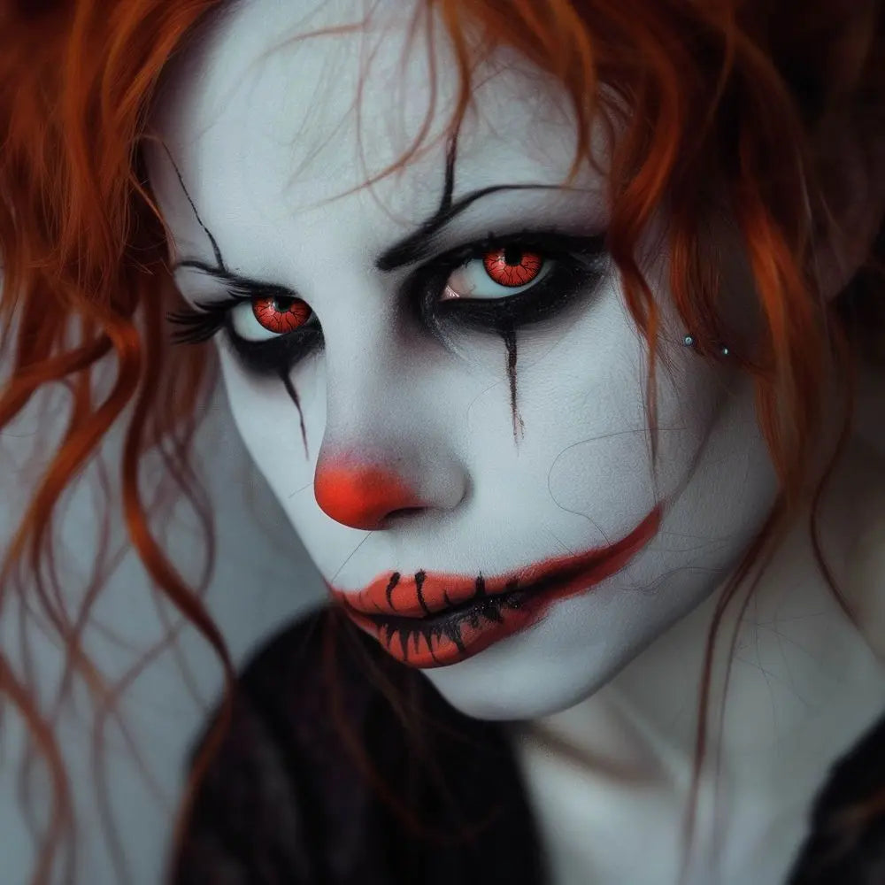 Lentilles Blood Veins (Veines Sanglantes) - Rouge et blanc - 1 jour