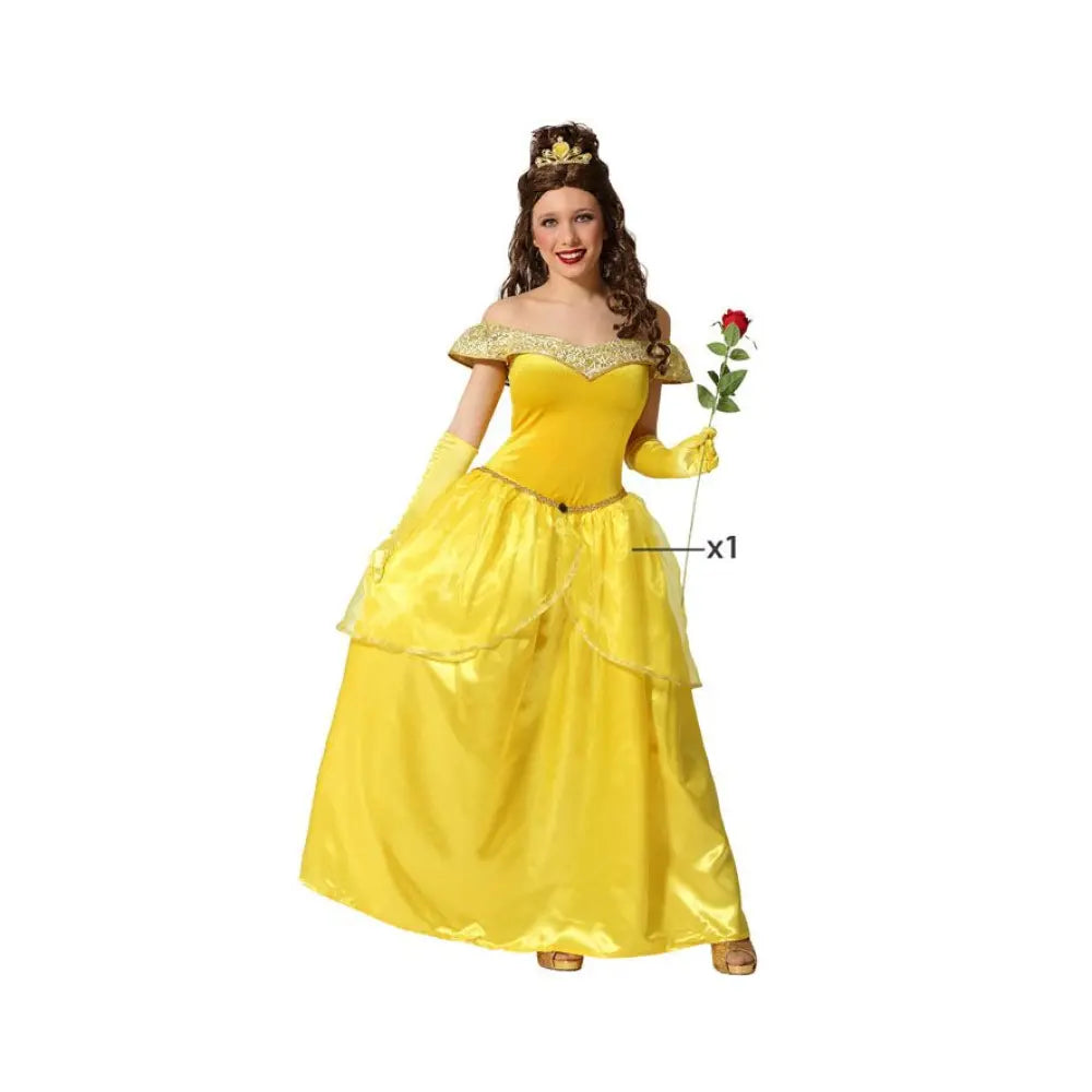 Costume Femme Princesse Doré - XS/S
