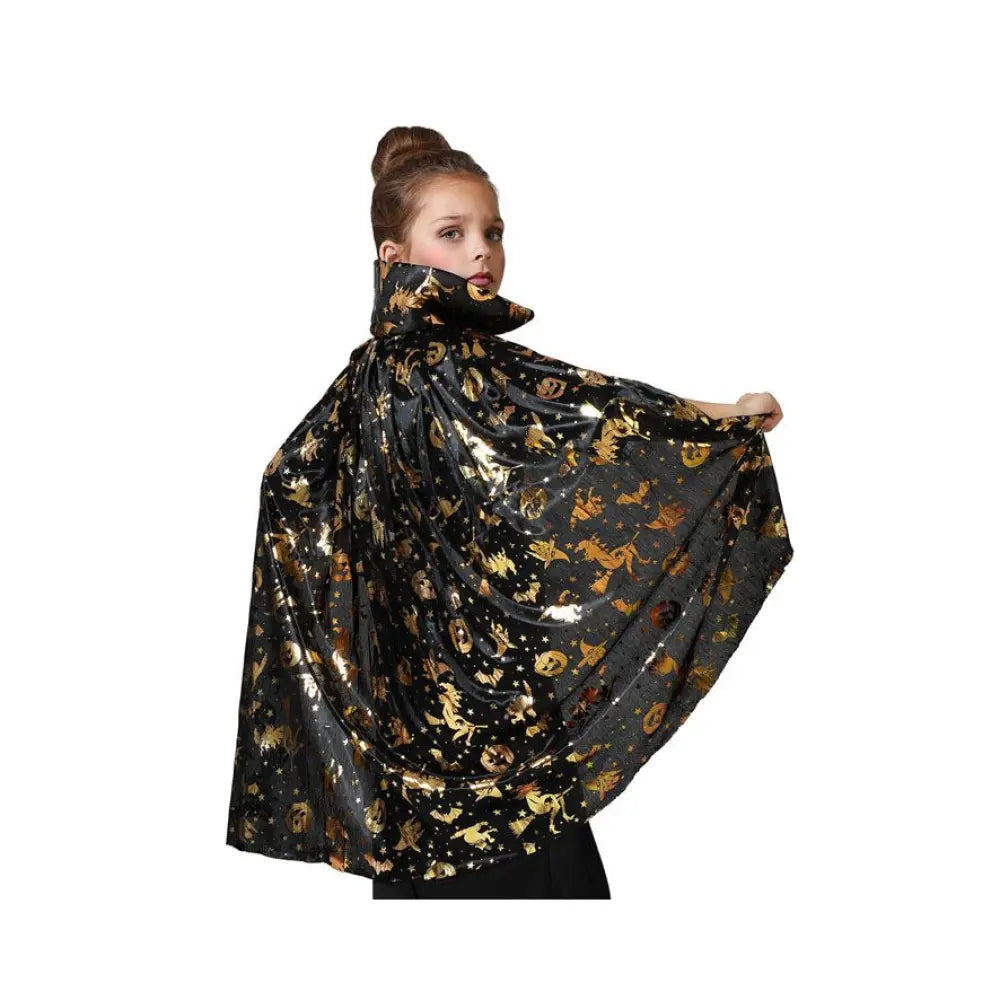 Cape avec Col - Noir - Enfant 75 cm