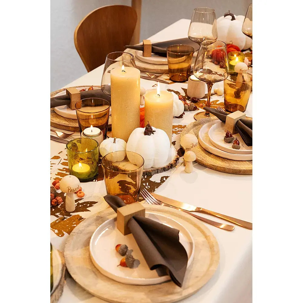 25 Serviettes Gala Chocolat - 40 x 40 cm