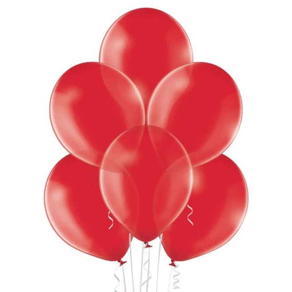50 Ballons 30cm - Rouge Cristal