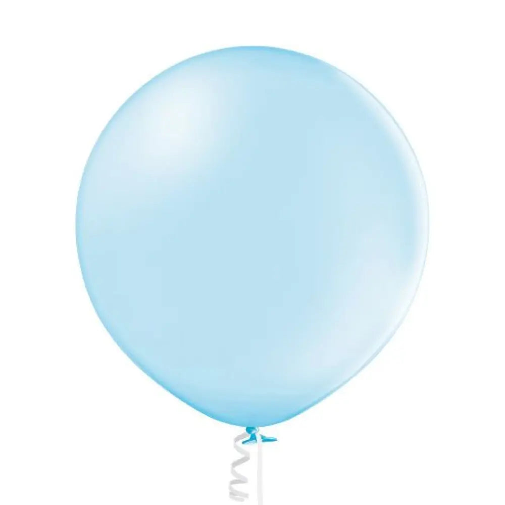 1 Jumbo Ballon 60cm - Sky Blue