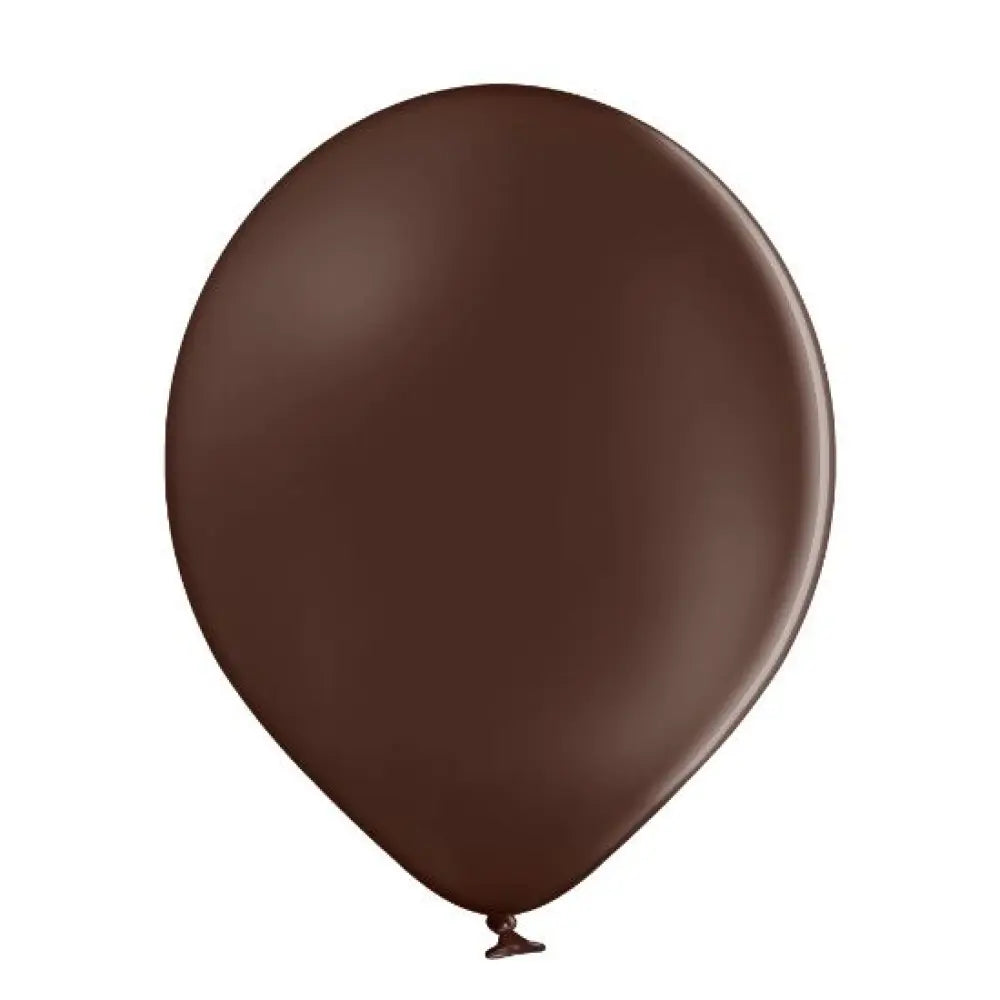 25 Ballons 12cm - Cocoa Brown