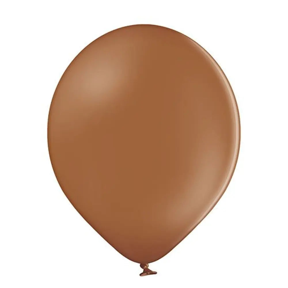 25 Ballons Pastel 12cm - Mocca