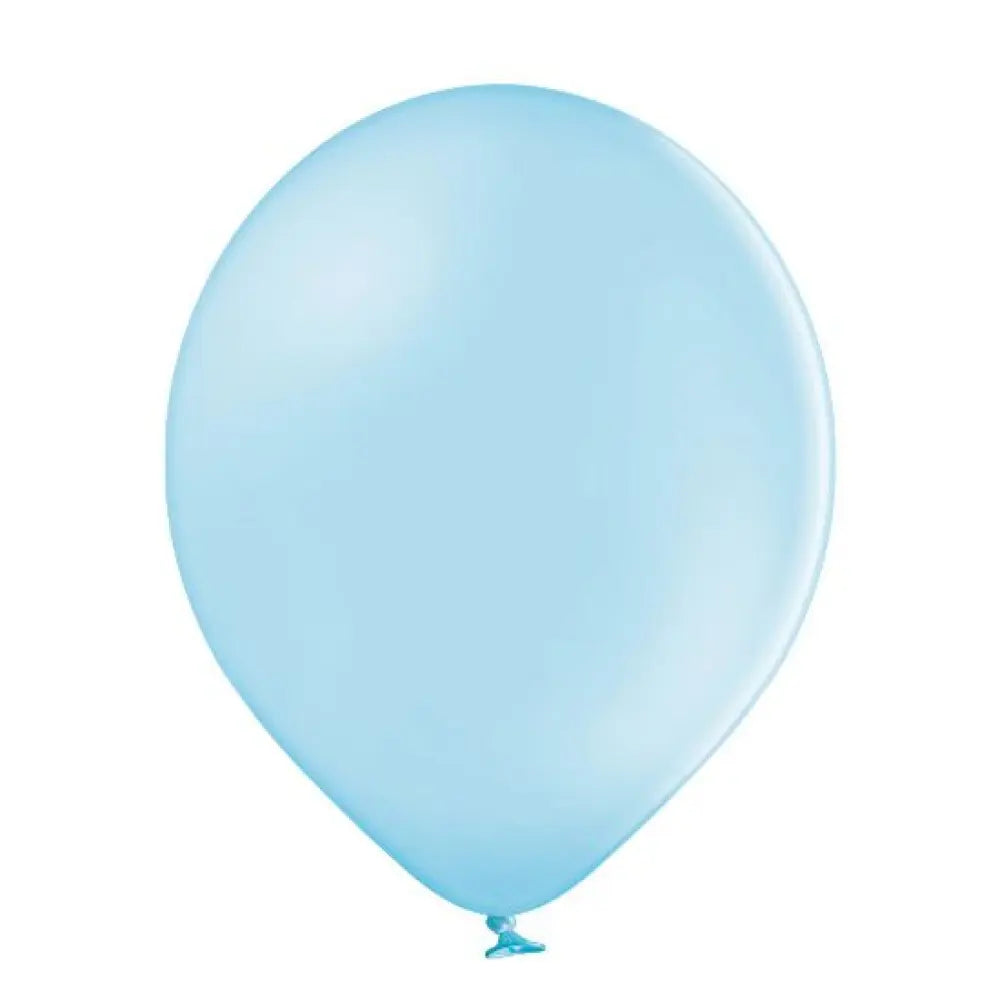 25 Ballons Pastel 12cm - Sky Blue