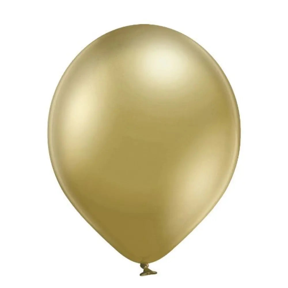 25 Ballons 12cm - Gold Glossy