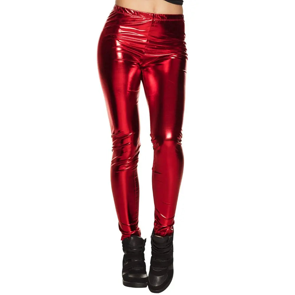 Legging ''Glance'' Rouge - M Stretch