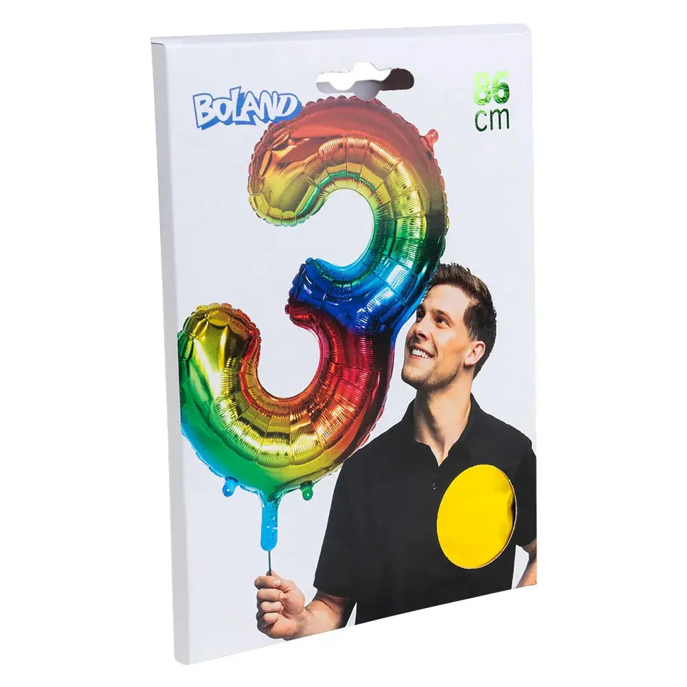 Ballon Alu 86cm - 3 - Multi