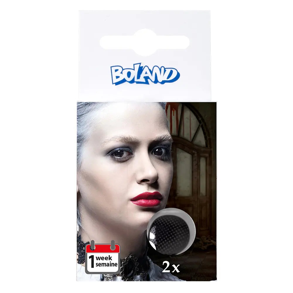 Lentilles Obscurité - Noir profond - 1 semaine