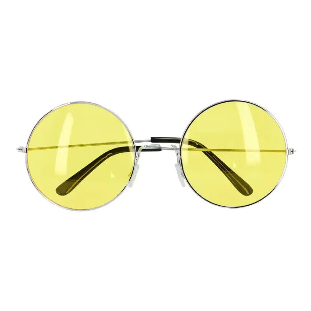 Lunettes Party Hippie XL Jaune