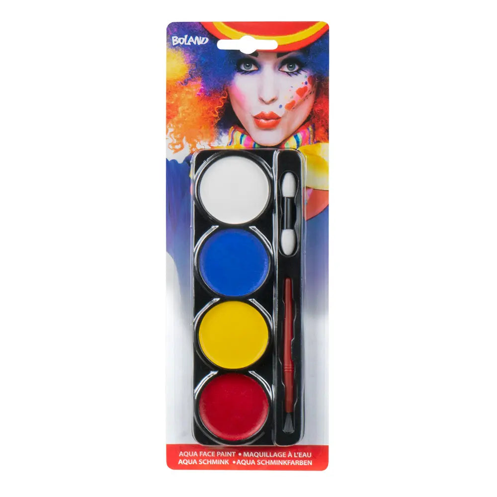 Set Palette Clown - Maquillage à l'Eau