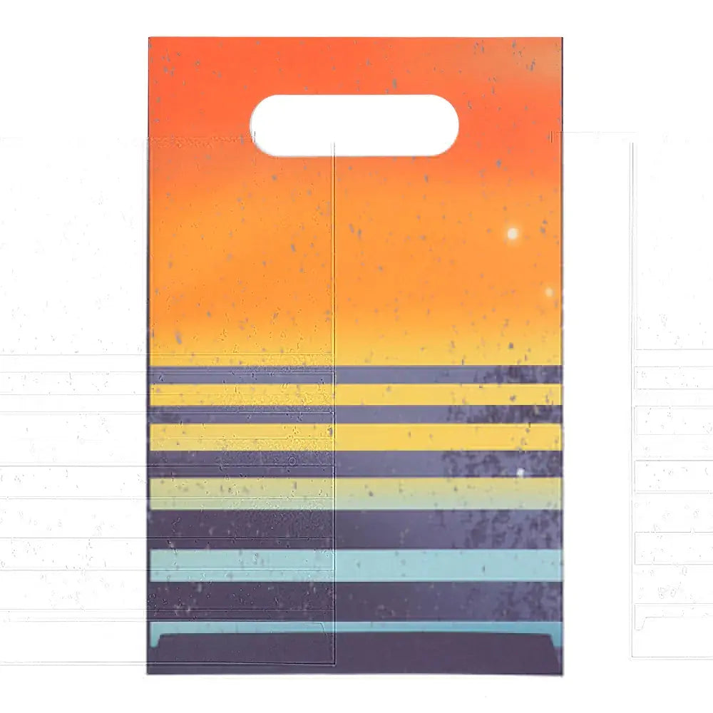 10 Sacs à Bonbons en Papier 23cm - Espace