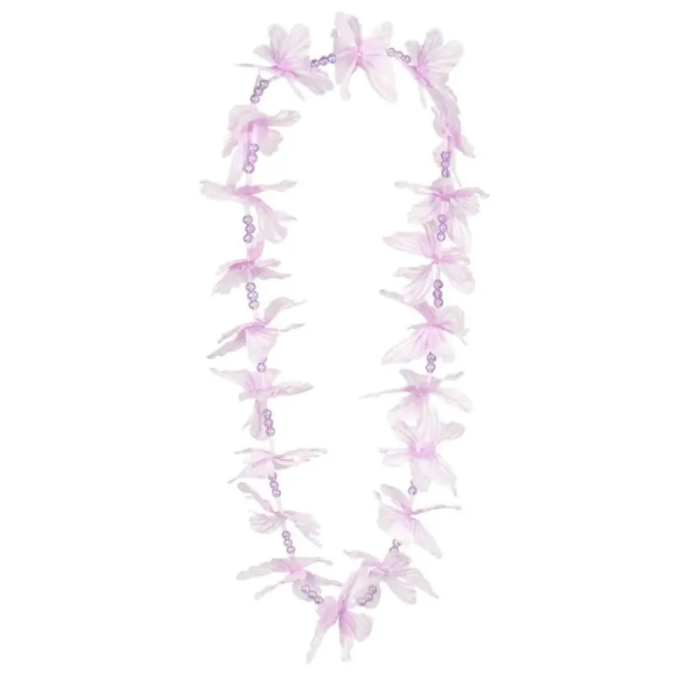 Collier Hawaïen à Fleurs - Lokahi avec des perles (Coloris au choix)