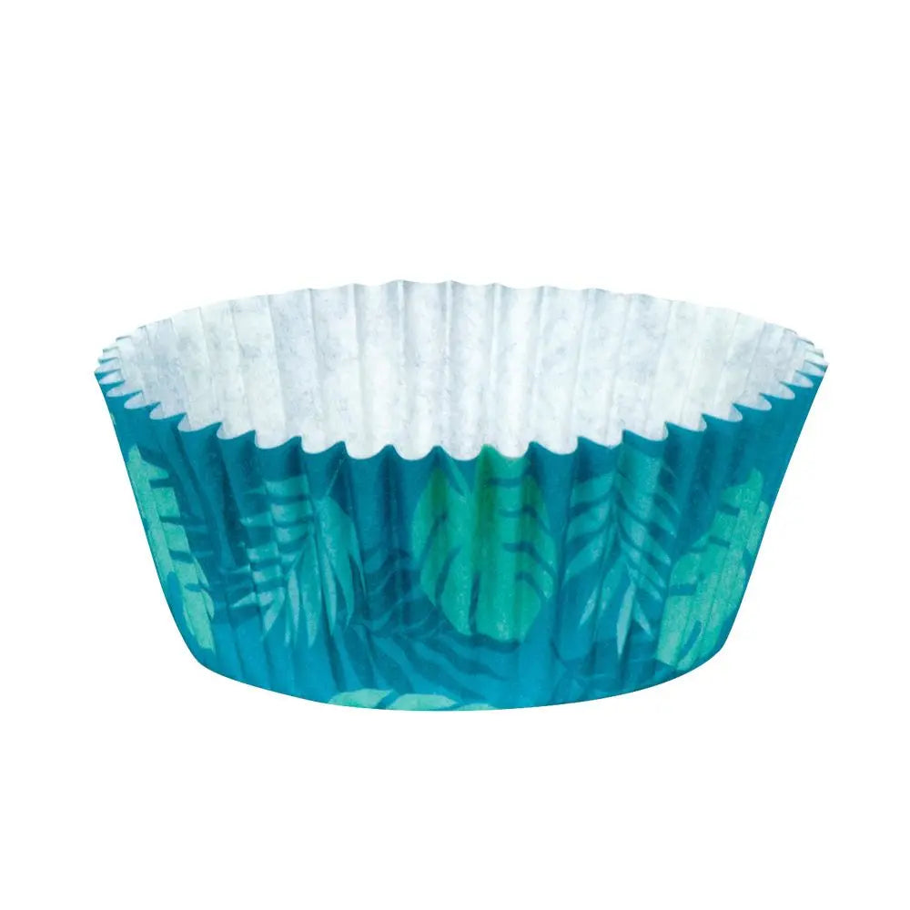 50 Moules à Cupcake - Flamant Hawaï