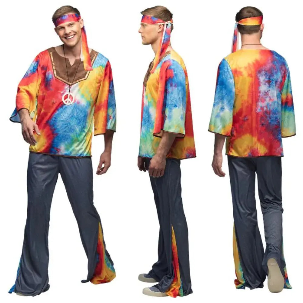 Costume Homme Hippie Marley - Taille 50/52