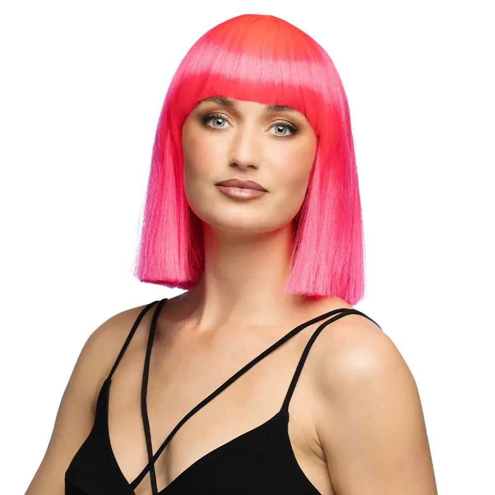 Perruque Djamilla "Playful Pink" - Haute Qualité