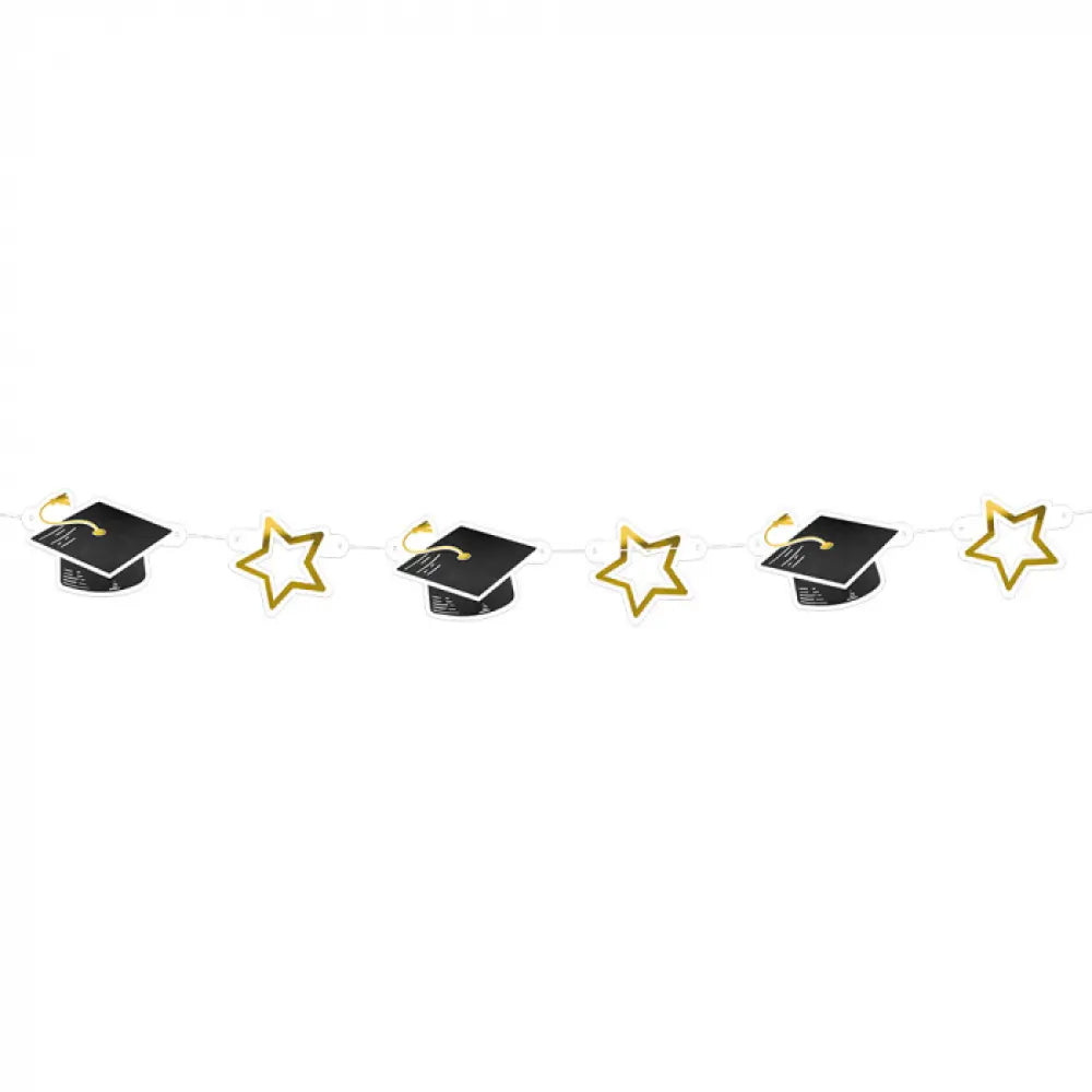 Pc. Guirlande carton Graduation (300 cm)
