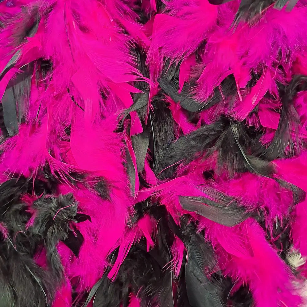 Boa 65grs Fuchsia/ Noir