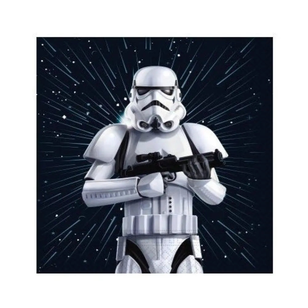 20 Serviettes Papier 33x33cm - Star Wars