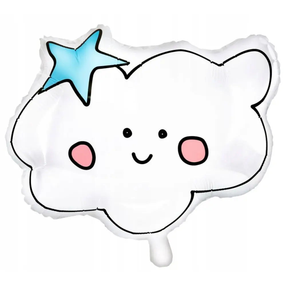 Ballon Alu 54x43cm - Nuage