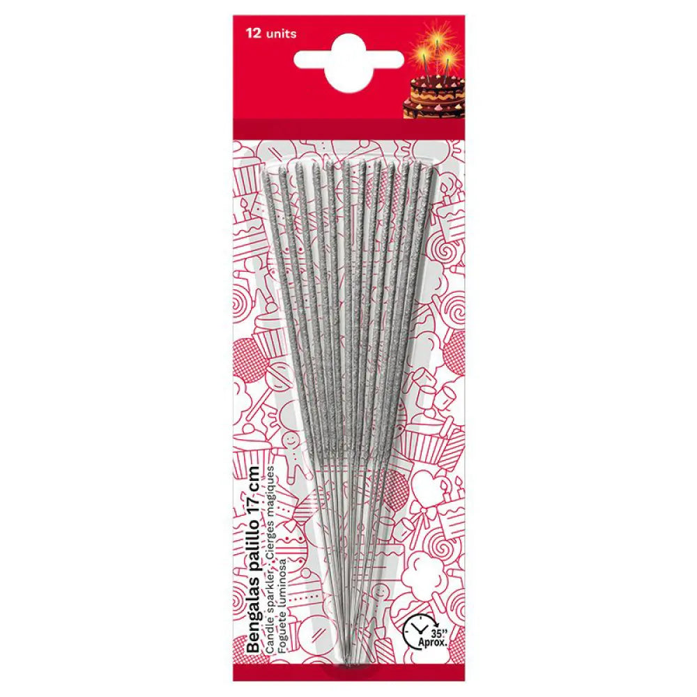 12 Cierges Magiques - H17cm