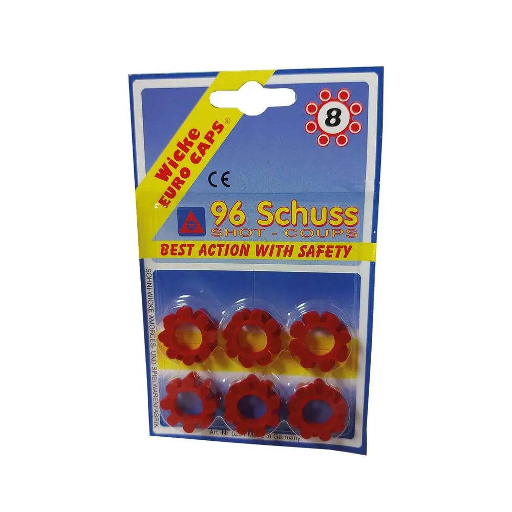 Amorces pour Pistolet Jouet en Anneaux de 8 Coups