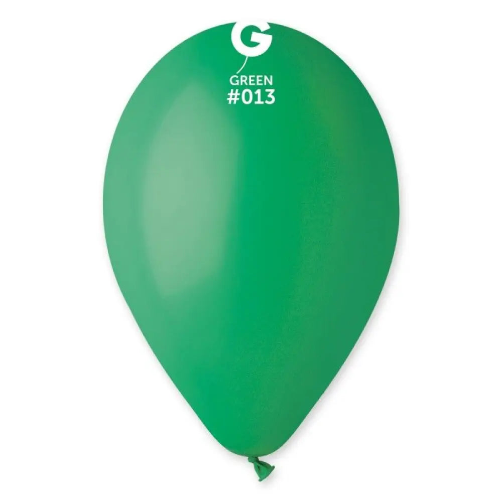 50 Ballons Latex Vert #013 - 28-30cm