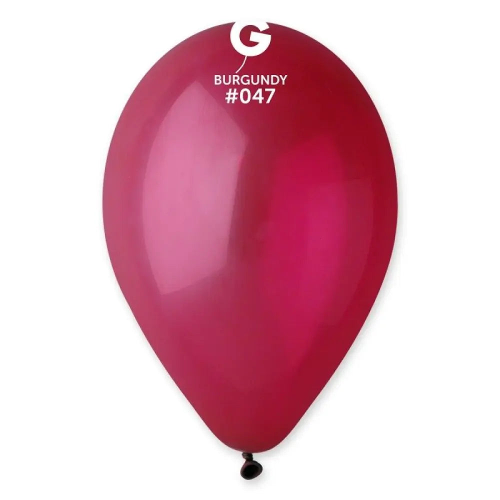 50 Ballons Latex Bordeau #047 - 28-30cm