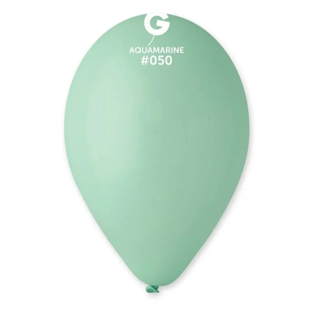 50 Ballons Latex Aquamarine #050 - 28-30cm