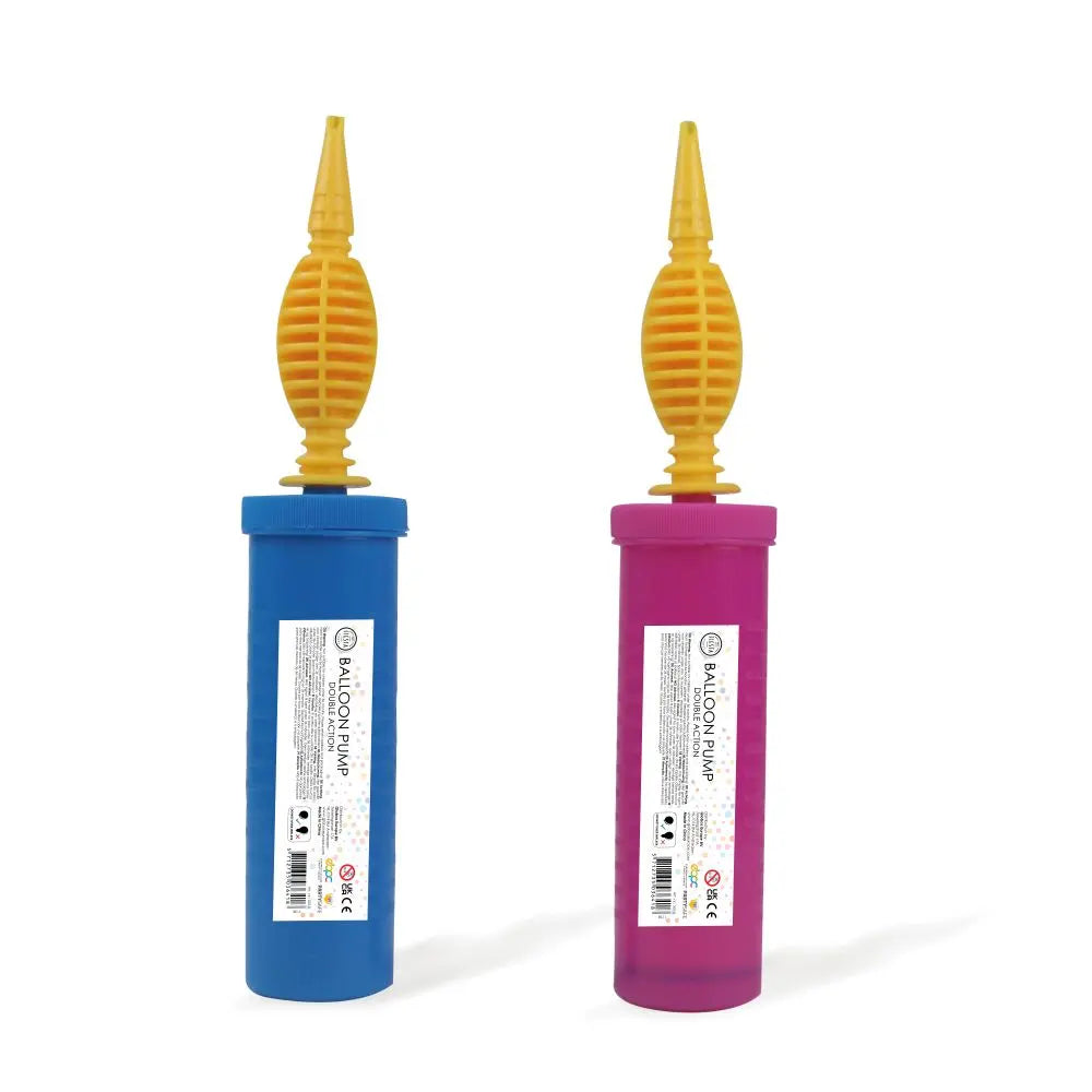 Pompe à Ballons "Double Action" (Coloris au choix)