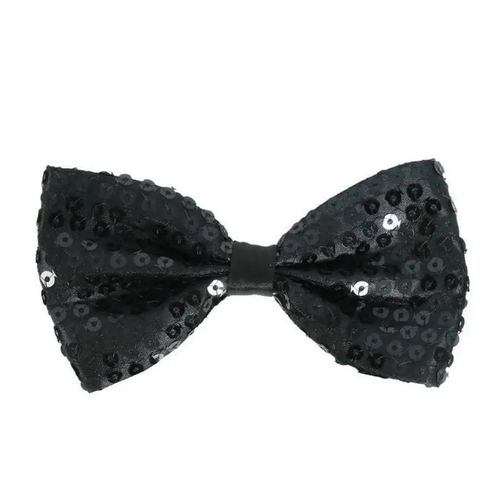 Nœud Papillon Sequins Noir
