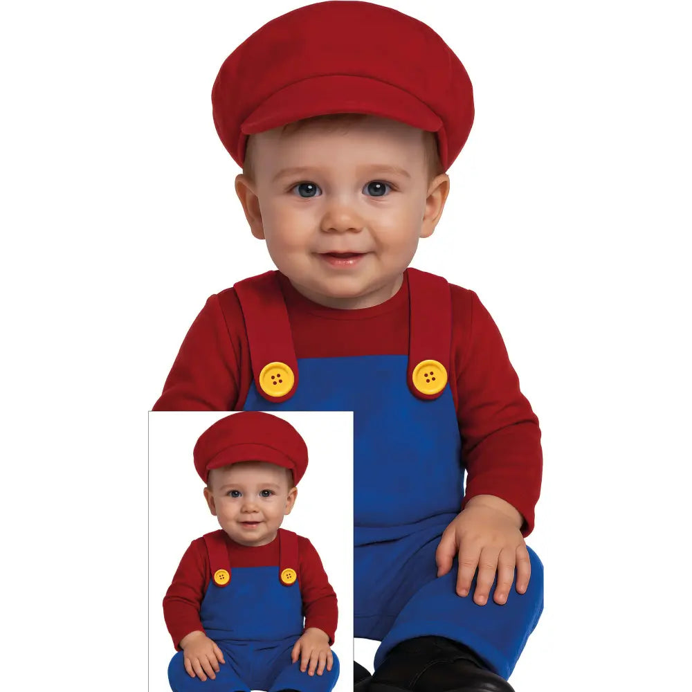 Costume Bébé "Mario" - 2-3 ans