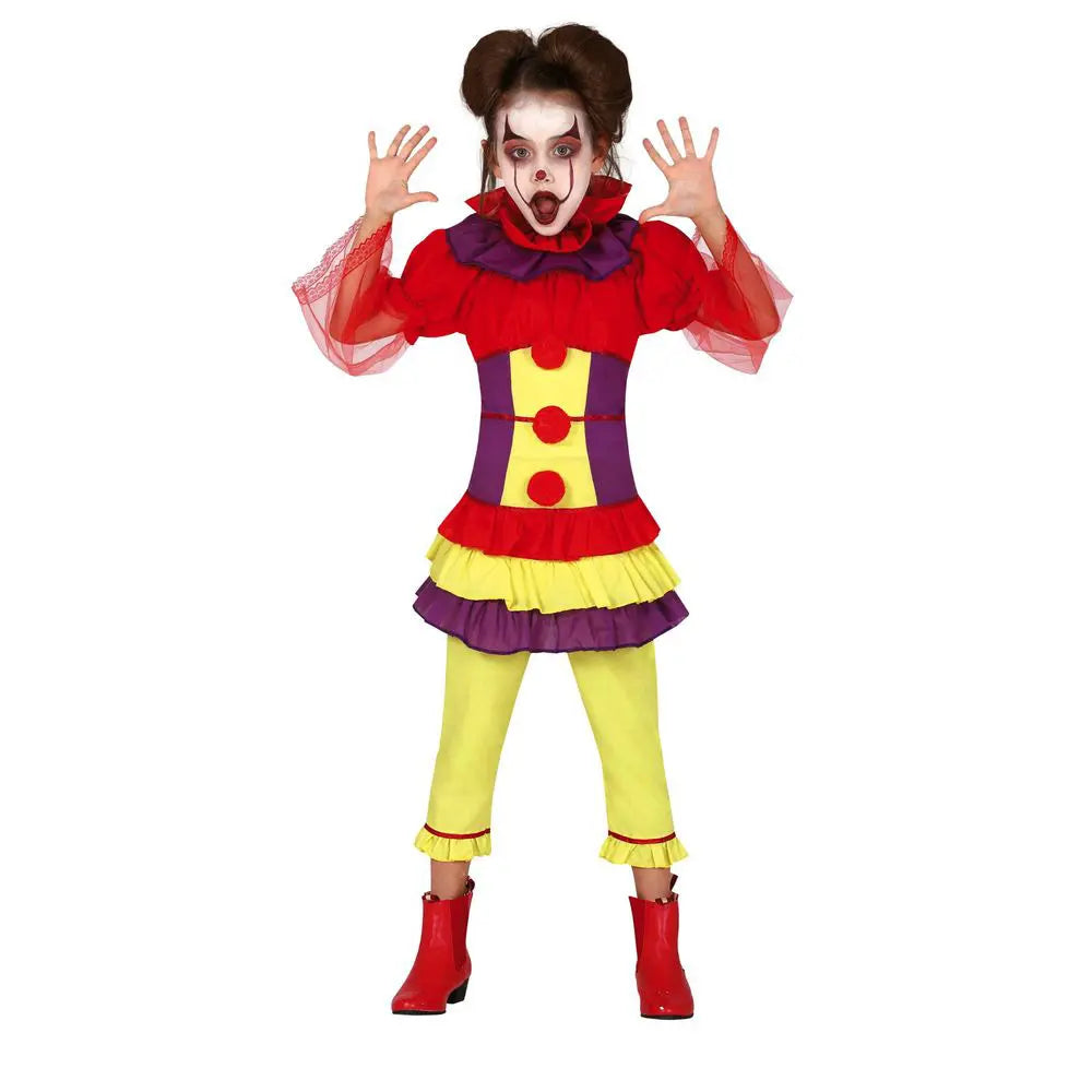 Costume Clown Halloween - 10-12 ans