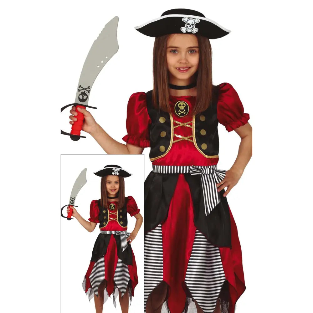 Costume Fille "Pirate" - 10-12 ans