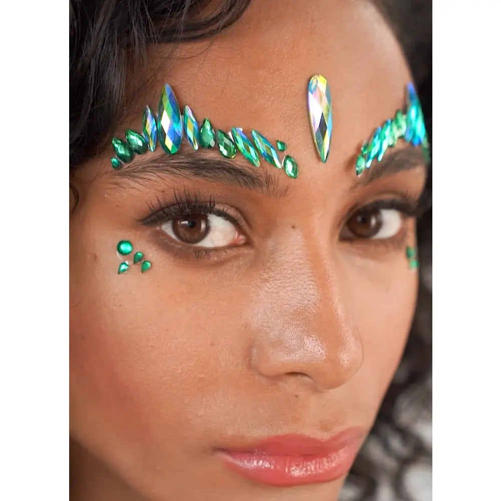 Strass Autocollant - Enchanted Pixie - Vert - Glitter