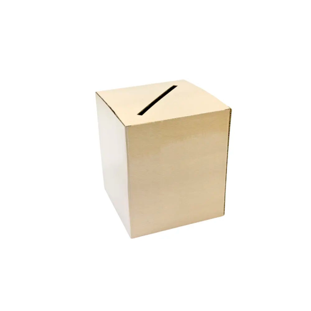 Urne en Carton effet Kraft - 20 x 20 x 23 cm