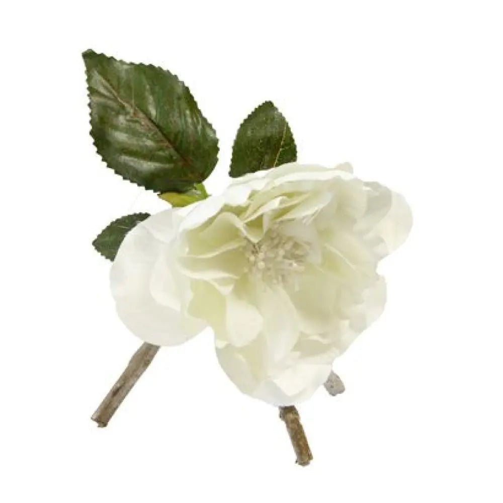 Camélia et Feuilles sur Trépied - Petit Modèle