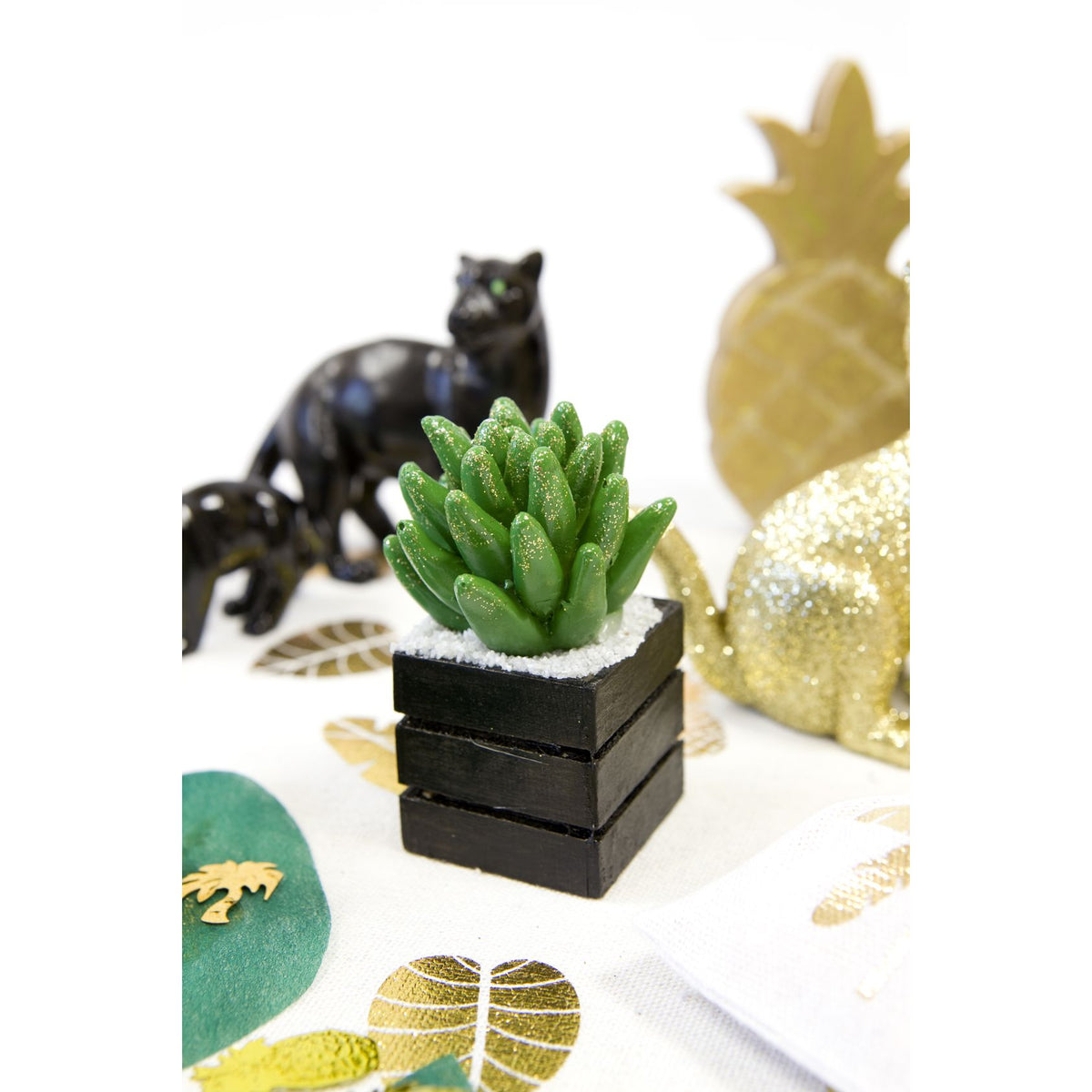 Déco Cactus en Résine