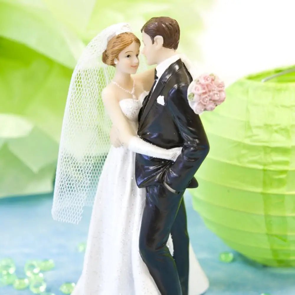 Sujet en Résine - Couple Mariés Valse