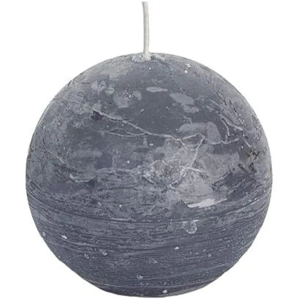 Bougie Ronde Violet - Ø7,5cm