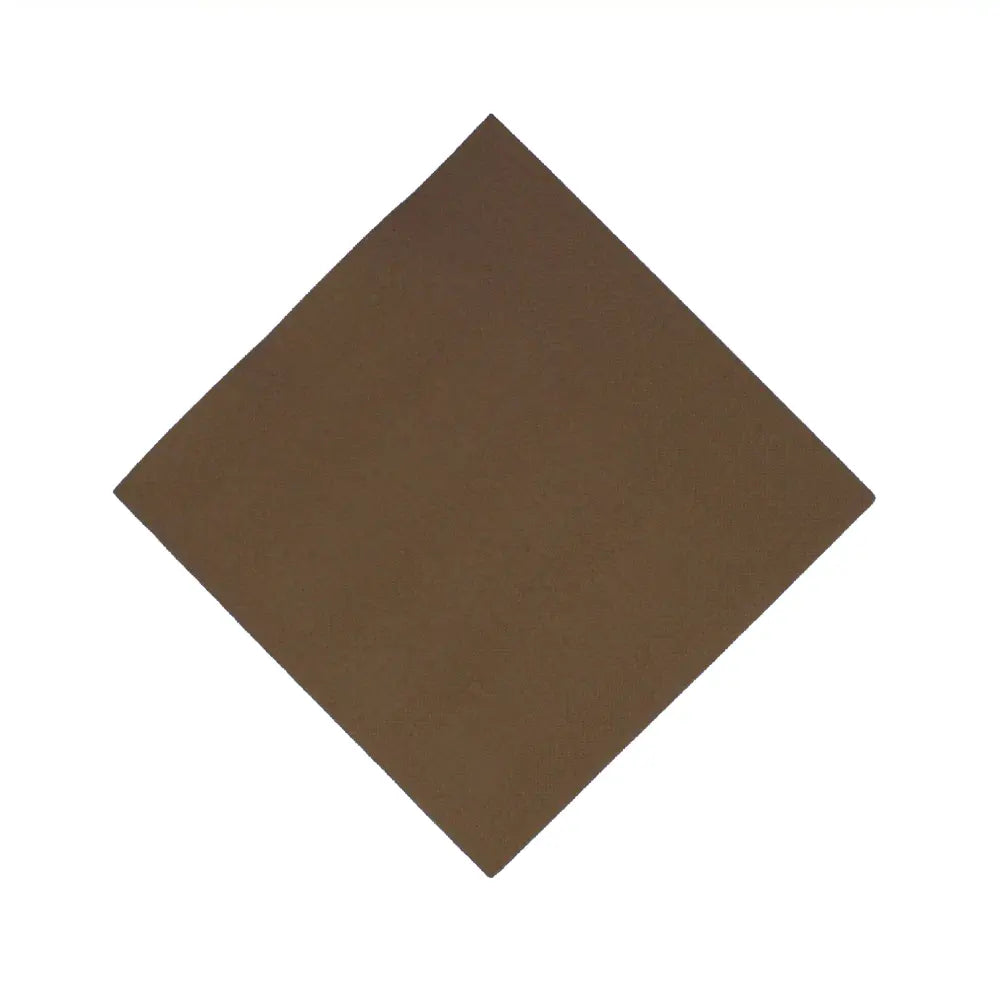 40 Serviettes ''Sun Ouate Uni'' - 38x38cm - Chocolat