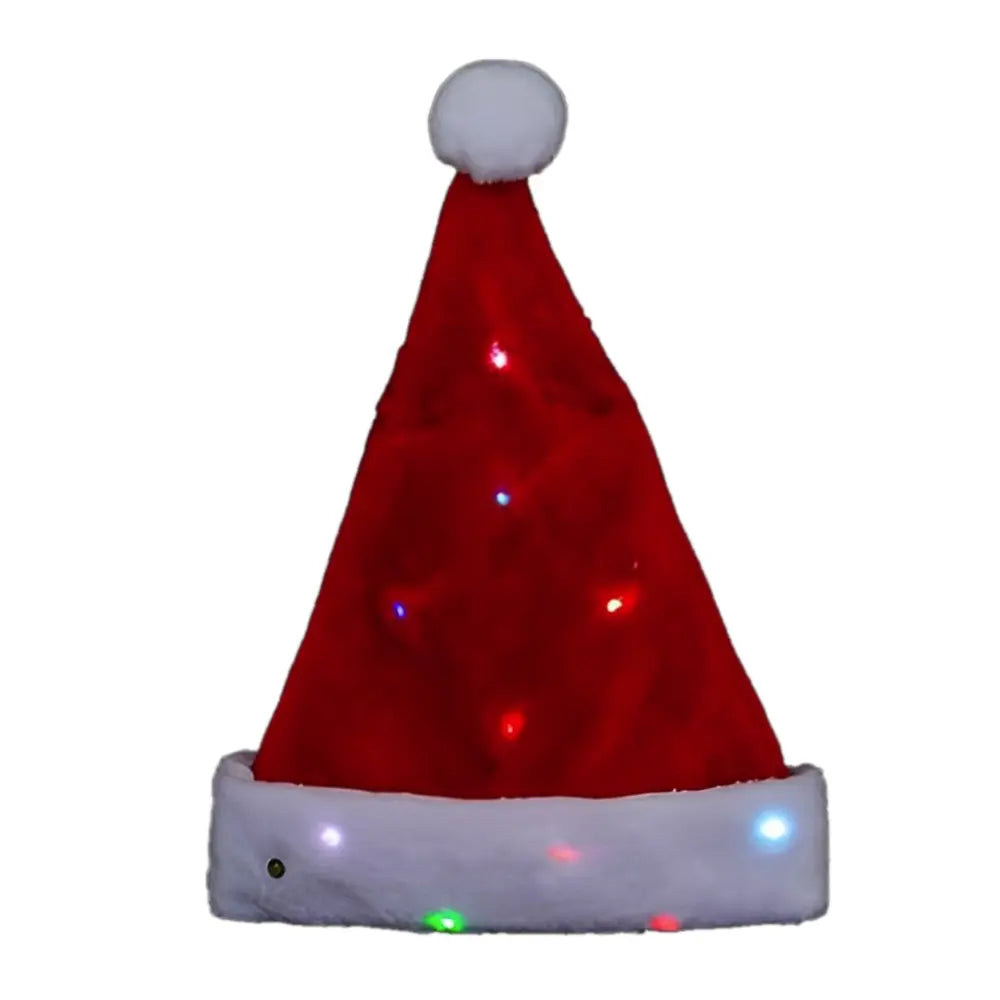 Bonnet de Noël LED - 10 lumières intégrées