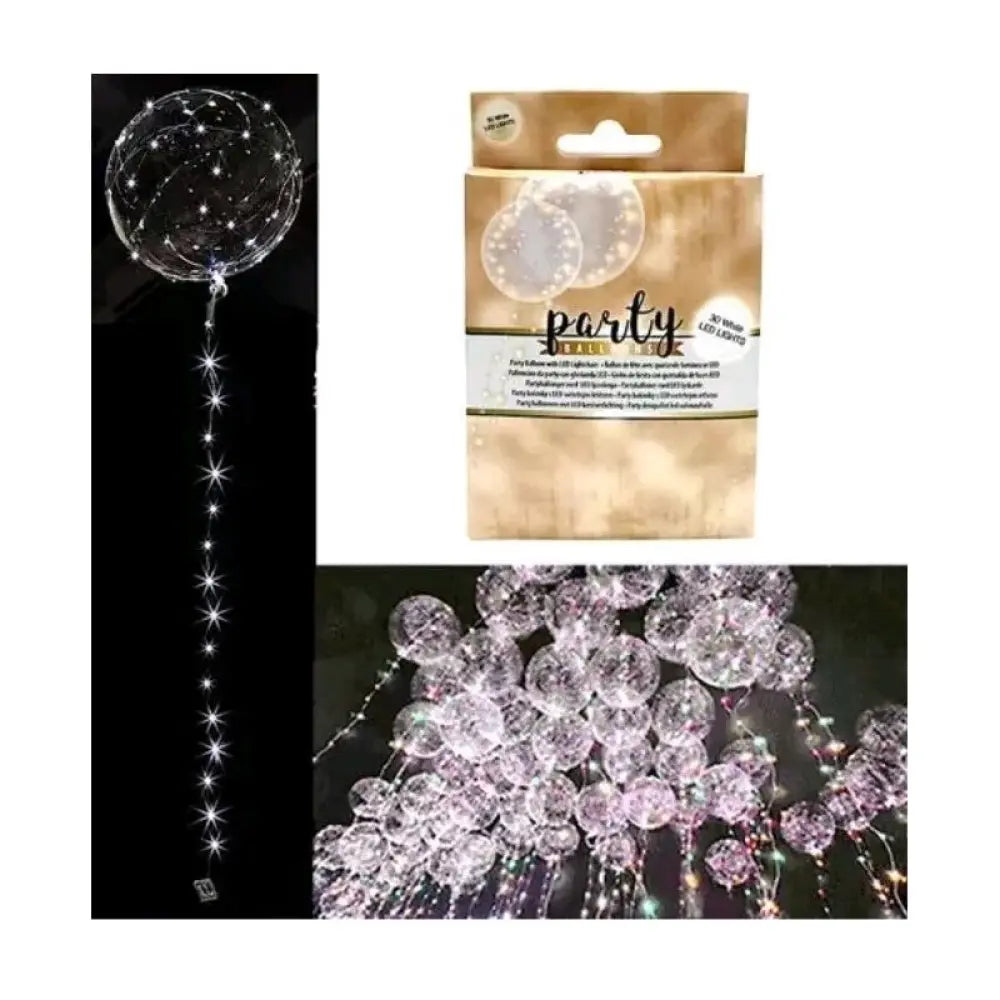 Ballon avec Guirlande Lumineuse LED