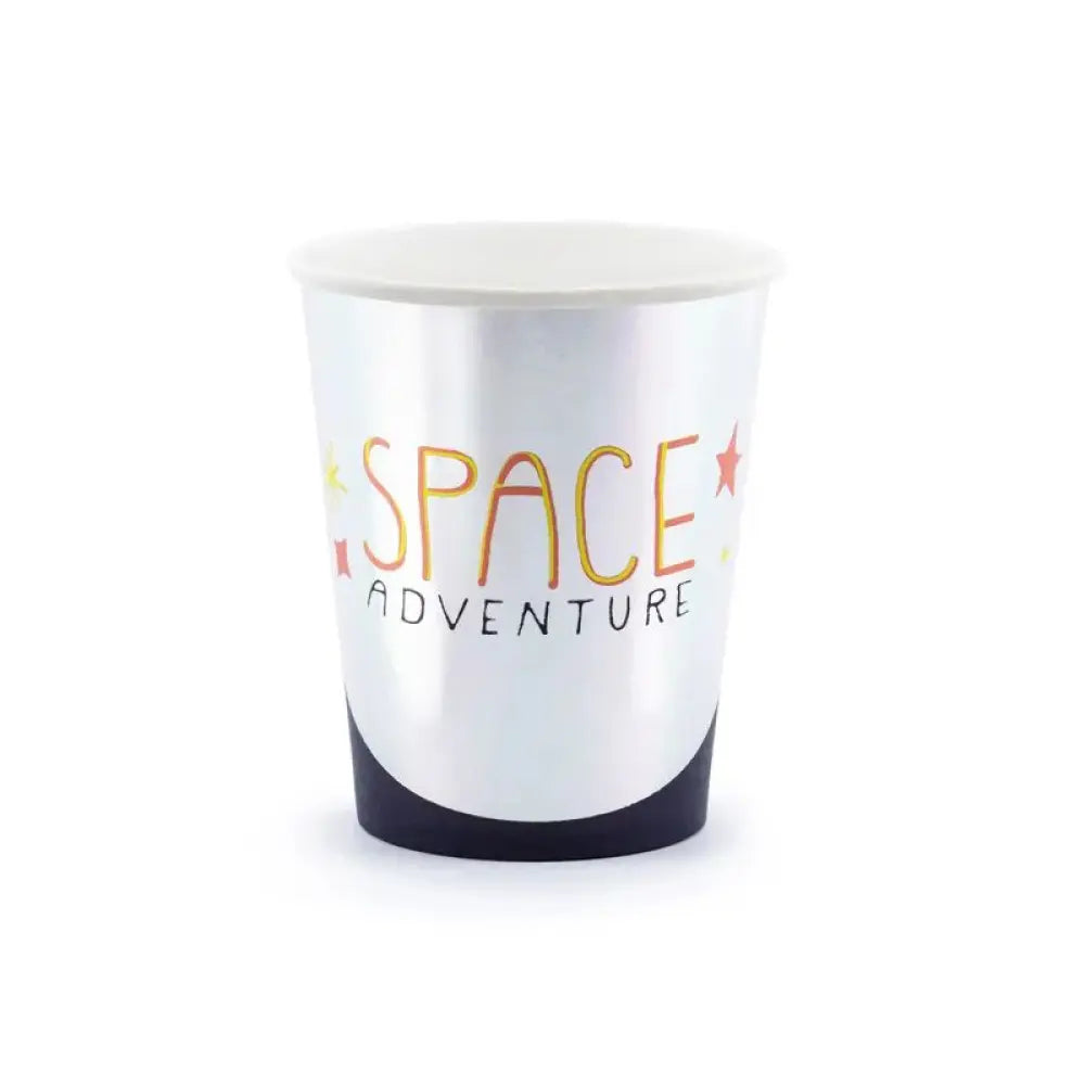 6 Gobelets en Carton 20cl - Space Party