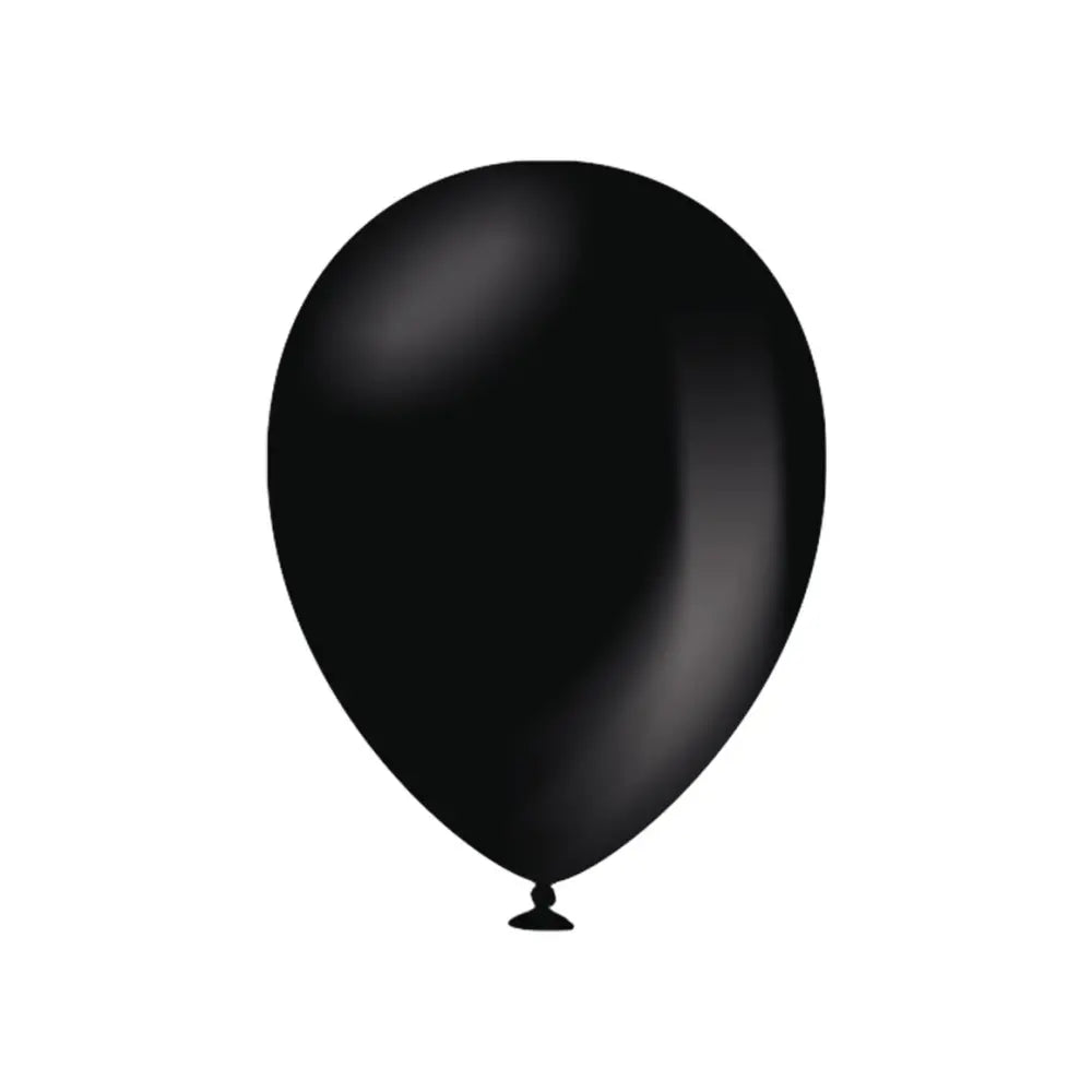 50 Ballons 30cm - Noir / Black