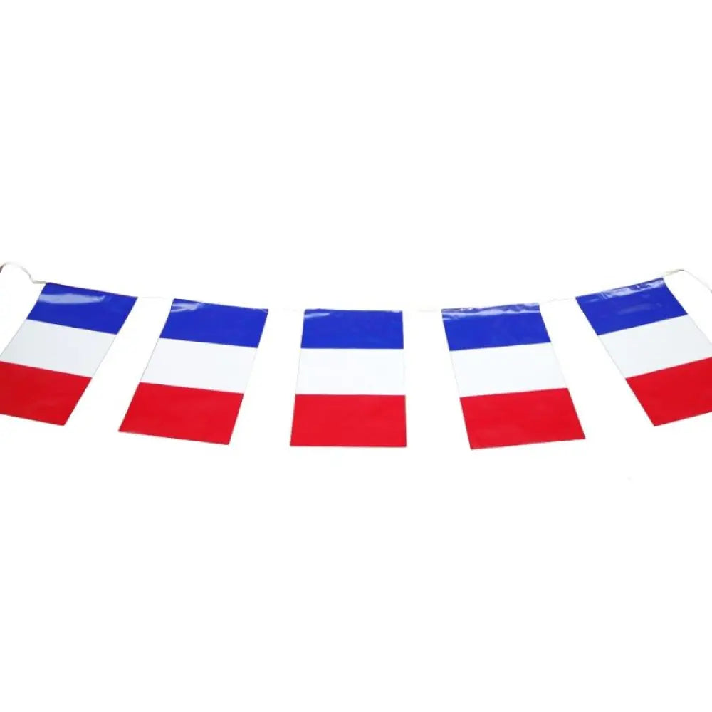 Guirlande Pavillon Plastique France - 10m