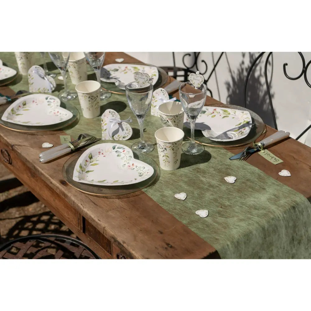 Chemin de table 30cmx5m - Fanon Sauge