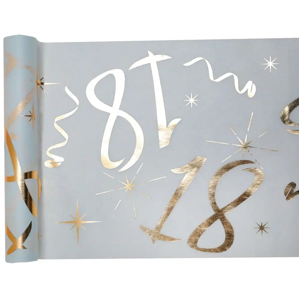 Chemin de Table - Etincelant Or - 18 Ans